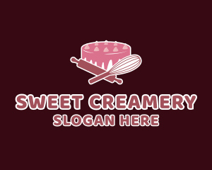 Sweet Bakery Cake logo design