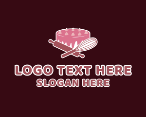 Sugar - Sweet Bakery Cake logo design