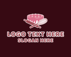 Sweet Bakery Cake Logo