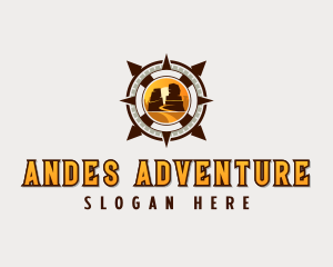 Adventure Compass Tourism logo design