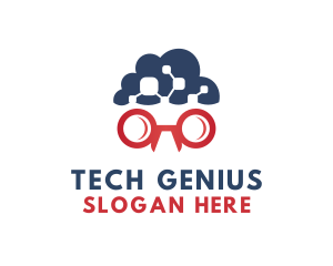 Geek Genius Tech logo design