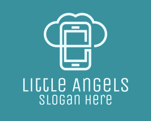 Mobile Cloud Storage Logo