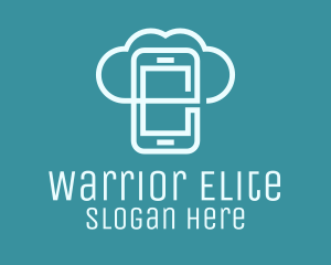 Mobile Cloud Storage Logo