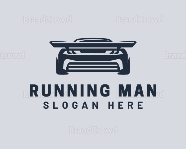 Racing Car Sports Logo