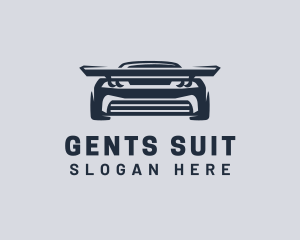 Racing Car Sports Logo