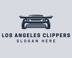 Racing Car Sports Logo