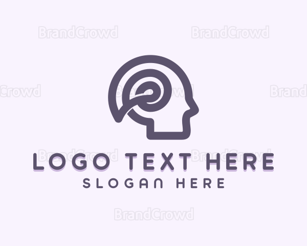 Mental Therapy Psychologist Logo