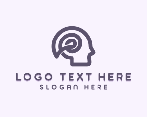 Head - Mental Therapy Psychologist logo design