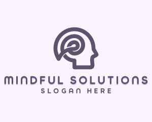 Mental - Mental Therapy Psychologist logo design