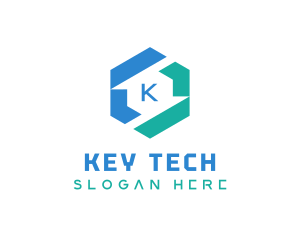 Digital Technology Lettermark logo design