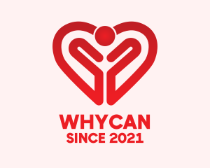 Outline - Red Heart Foundation logo design