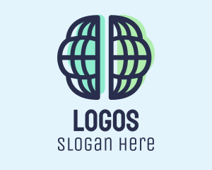 Organization - International Brain Globe logo design