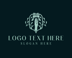 Decorator - Floral Event Gardening logo design