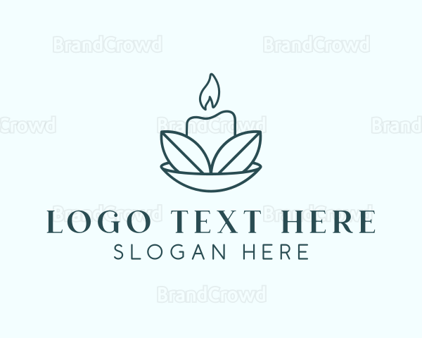 Candle Leaf Spa Logo