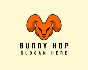 Bunny Rabbit Hare logo design