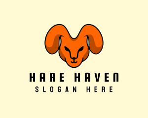 Hare - Bunny Rabbit Hare logo design