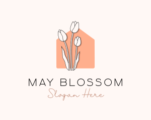 Tulip Flower Boutique logo design