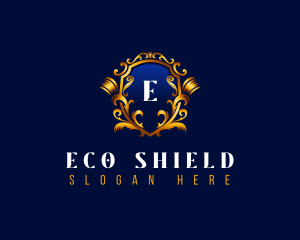 Luxury Royal Shield logo design