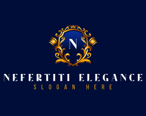 Luxury Royal Shield logo design