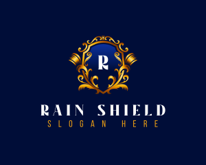 Luxury Royal Shield logo design