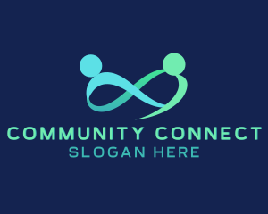 Infinity People Network logo design