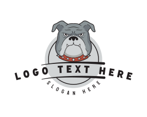 Grooming - Bulldog Grooming Vet logo design