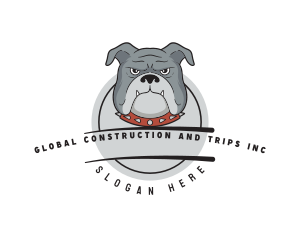 Veterinarian - Bulldog Grooming Vet logo design