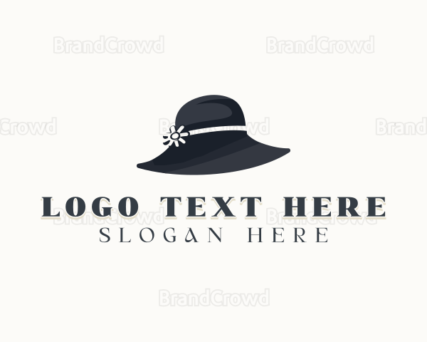 Women Hat Fashion Logo