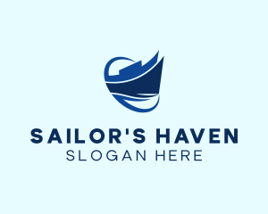 Ship Tour Travel logo design