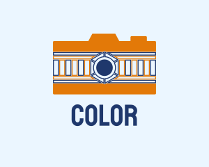 Camera Train Lens Logo