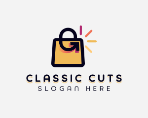 Ecommerce Shopping Bag logo design