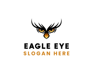 Owl Bird Hunting logo design