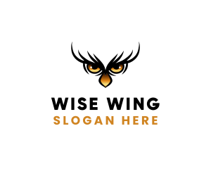 Owl Bird Hunting logo design