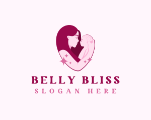 Pregnancy - Mother Baby Care logo design