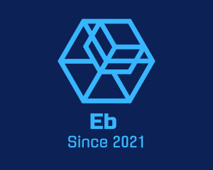 Application - Blue Digital  Box logo design