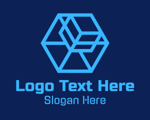Blue Digital  Box Logo