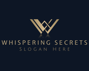 Luxury Elegant Hotel Letter W logo design