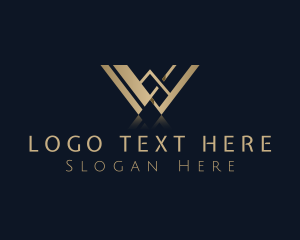 Apparel - Luxury Elegant Hotel Letter W logo design