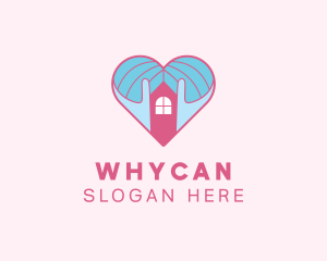 Heart - Love House Shelter logo design