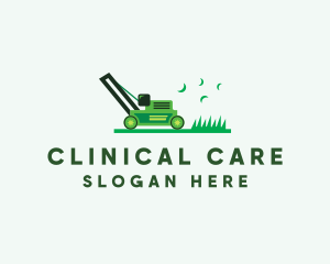 Grass Lawn Mower Landscaping  logo design