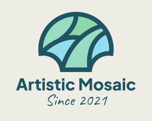Mosaic - Mosaic Shell Ornament logo design