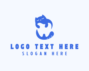 Tooth - Cat Dental Clinic logo design