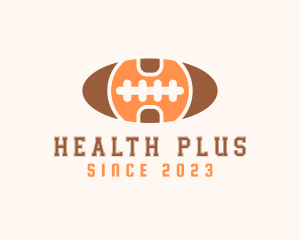 American Football Letter H logo design