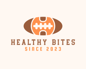 American Football Letter H logo design