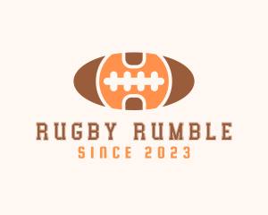Rugby - American Football Letter H logo design