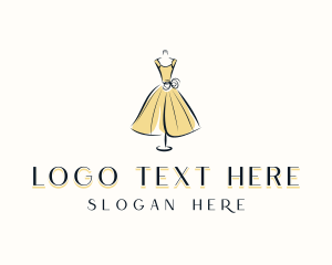Fashion - Gown Dressmaker Couture logo design