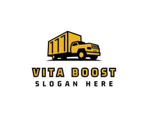 Truck Transport Logistics Logo