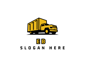 Freight - Truck Transport Logistics logo design