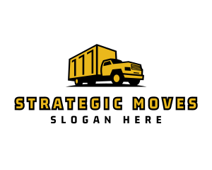 Truck Transport Logistics logo design