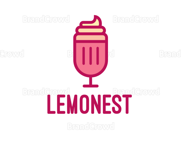 Fruit Juice Smoothie Logo